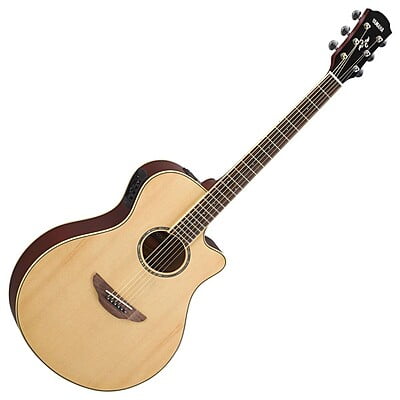 Yamaha Thin Body Acoustic-Electric Guitar