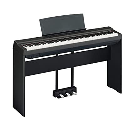 Yamaha P125B 88-Key Weighted Action Digital Piano, Black