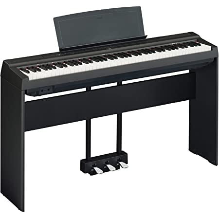 Yamaha P45 88 Key Digital Piano with Bajaao Standard Instrument Cable and Yamaha P45B Digital Piano